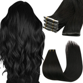 raw hair tape in extensions