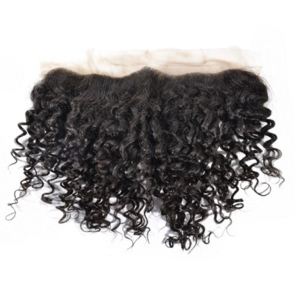 Burmese Curly HD Lace Frontal 13x4 - Uber Pink Hair